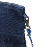 Porter Classic Sakosh PORTER CLASSIC PC KENDO SIMPLE POUCH M Shoulder Bag Pouch Minew Shoulder Diagonal Compact Men's Kendo Indigo Indigo Indigo Japan PC-001-796