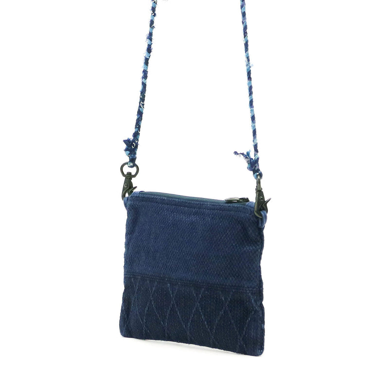 Porter Classic Sakosh PORTER CLASSIC PC KENDO SIMPLE POUCH S Shoulder Bag Pouch Minister Diagonal small Men's Ladies Kendo Indigo Indigo Indigo Japan PC-001-797