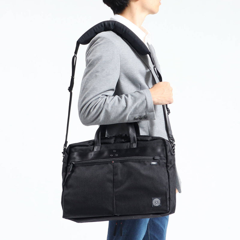 Porter Classic Business Bag Porter Classic×Muatsu Muatsu Muatsu Newton Brifecase Newton 2Way简介案例肩部业务通勤B4 Nylon使男士PC-050-1416