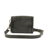 【当店限定モデル】 ポータークラシック 財布 Porter Classic 三つ折り財布 スーパーナイロン SUPER NYLON TRIFOLD WALLET W/NECK STRAP ネックウォレット ミニ財布 メンズ 別注 PC-015-1665