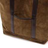 Porter Classic Tote Bag Men's Ladies Large A4 PORTER CLASSIC Casual Commuting Lightweight Brown Light 50's Corduroy TOTE BAG PC-018-2096