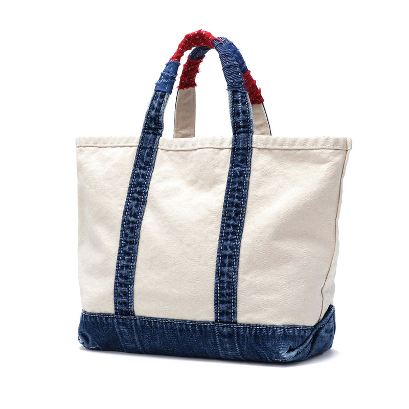 Porter Classic Tote Bag Lelaki Wanita Besar A4 Canvas Porter Kasual Kasual Berkelanjutan Ringan ringan Cahaya cahaya cahaya cahaya cahaya cahaya kapas kain indigo dibuat di jepun vintage tote tote beg kanvas PC-040-2870