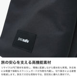 パックセーフ ショルダーバッグ メンズ レディース 斜めがけバッグ 小さめ pacsafe GO ブランド ミニ ショルダー バッグ 縦型 軽量 撥水 A5 4.5L スキミング防止 RFID 旅行 海外 防犯 フェスティバルクロスボディ
