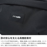 パックセーフ ボディバッグ メンズ レディース 斜めがけバッグ 小さめ pacsafe GO ブランド カジュアル スリングバッグ 斜め掛け 横型 軽量 軽い 撥水 2.5L スキミング防止 RFID 旅行 海外 防犯 スリングパック