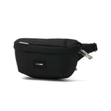 パックセーフ ボディバッグ メンズ レディース 斜めがけバッグ 小さめ pacsafe GO ブランド カジュアル スリングバッグ 斜め掛け 横型 軽量 軽い 撥水 2.5L スキミング防止 RFID 旅行 海外 防犯 スリングパック