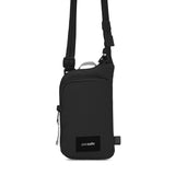 パックセーフ ショルダーバッグ メンズ レディース 斜めがけバッグ 小さめ pacsafe GO ブランド カジュアル ミニ ショルダー バッグ 縦型 軽量 撥水 0.2L スキミング防止 RFID 旅行 海外 防犯 テッククロスボディ