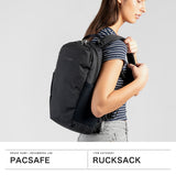 パックセーフ リュック メンズ レディース 軽量 小さめ pacsafe ブランド カジュアル ビジネス 撥水 コンパクト 旅行 通勤 通学 タブレット収納 盗難防止 キャリーオン B5 11inch 12L V12 テックバックパック
