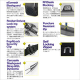 パックセーフ リュック メンズ レディース 軽量 大容量 pacsafe ブランド カジュアル ビジネス 撥水 大きい 旅行 アウトドア 通勤バッグ トラベル 出張 盗難防止 PC収納 A4 B4 16inch 28L EXP28 バックパック