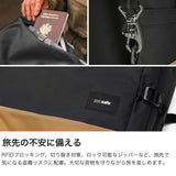 パックセーフ リュック メンズ レディース 大容量 軽量 pacsafe バックパック ブランド カジュアル 通勤 ビジネス 軽い A4 B4 出張 旅行 撥水 トラベル 機内持ち込み 盗難防止 44L GO キャリーオンバックパック
