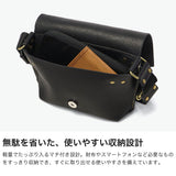 【正規取扱店】 パイロットリバー ショルダーバッグ メンズ 斜めがけバッグ 小さめ ブランド PAILOT RIVER バッグ 本革 斜めがけ 軽量 軽い 大人 レザー 革 無地 ミニショルダー 日本製 レザーベルト PR-BGRMLB-S