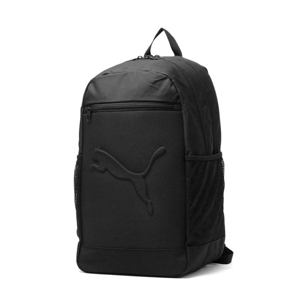 プーマ リュック メンズ レディース デイパック 大容量 PUMA ブランド カジュアル スポーティー リュックサック 軽量 軽い 黒 ブラック 通勤 通学 旅行 シンプル 大きめ 2層 B4 28L バズ バックパック 091153