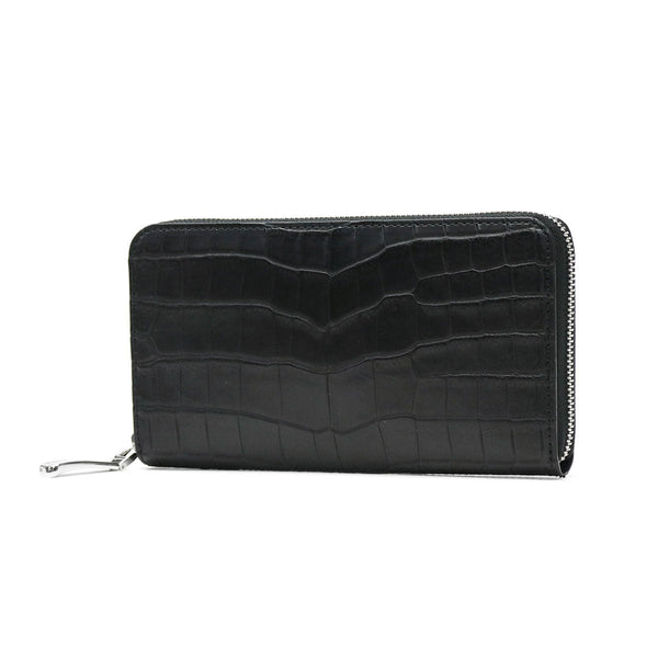 Pelle Morbida Wallet PELLE MORBIDA panjang Wallet pusingan Fastener Cocodrillo Cocodillo buaya kulit lelaki wanita PereMolbida CRS010