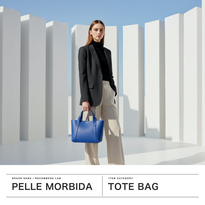 ペッレモルビダ トートバッグ レディース メンズ 小さめ PELLE MORBIDA トート バッグ 本革 ブランド レザー おしゃれ ミニトート 大人 B5 自立 日本製 ミニ コンパクト Tela Marina ミニトートバッグ TE007SL