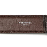 ペッレモルビダ ベルト Barca Belt（クロコ型押し） EMBOSSED LEATHER BAB003