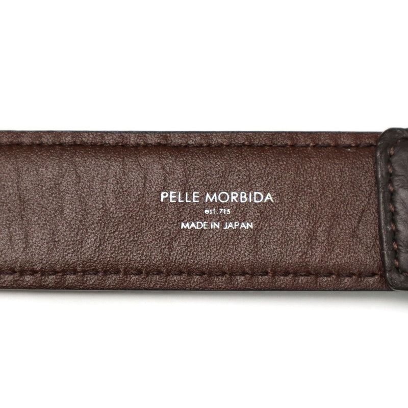 ペッレモルビダ ベルト Barca Belt（クロコ型押し） EMBOSSED LEATHER BAB003