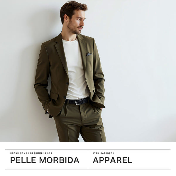 ペッレモルビダ ベルト メンズ レディース PELLE MORBIDA カジュアル レザーベルト レザー 革 本革 牛革 編み上げ レザーメッシュベルト ブランド バックル おしゃれ 革小物 上品 日本製 Barca BAB004