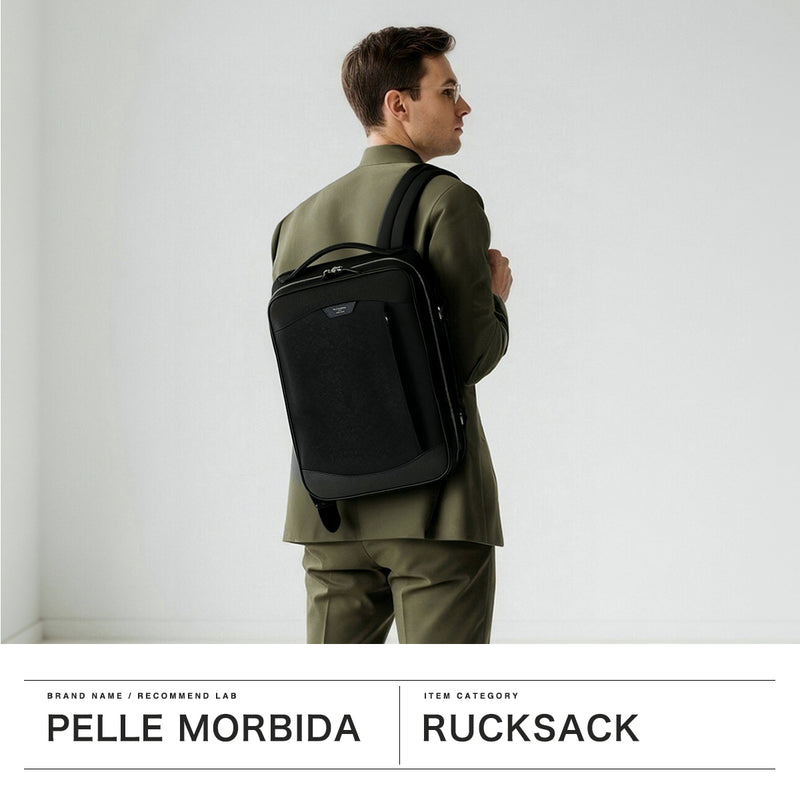 ペッレモルビダ リュック メンズ おしゃれ PELLE MORBIDA バッグ ビジネスバッグ ビジネス 通勤 A4 2WAY ビジネスリュック 日本製 ブランド 通勤バッグ 通勤リュック Capitano バックパック CA305
