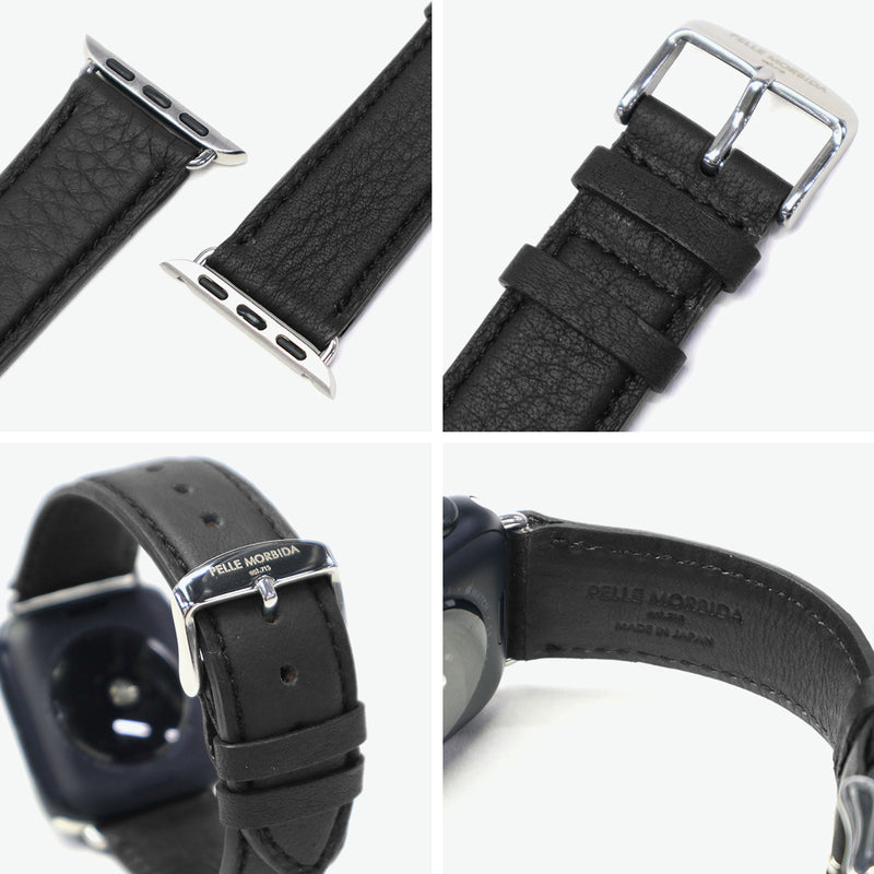 ペッレモルビダ Apple watch バンド レザー ベルト メンズ レディース おしゃれ PELLE MORBIDA 革 本革 AppleWatch アップルウォッチ アップルウォッチバンド 上品 日本製 S L Barca Apple Watch Belt BAW601