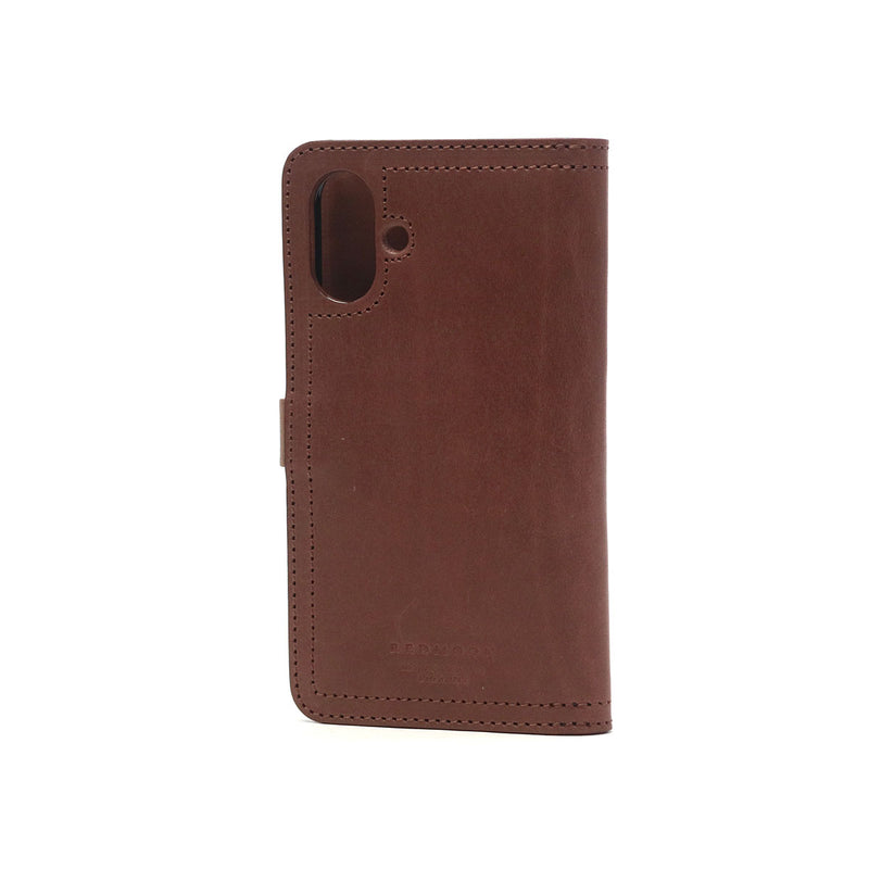 [Authorized Dealer] Red Moon Smartphone Case, Notebook Type, iPhone16Plus, REDMOON, iPhone, iPhone Case, Smartphone Cover, Genuine Leather, Leather, Saddle Leather, Mobile Case, Card Storage, Made in Japan, iPhone16Plus, Case, RM-IPC-16Plus