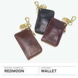 【正規取扱店】 レッドムーン 財布 小銭入れ メンズ レディース ブランド 小さい REDMOON コインケース 本革 革 レザー コンパクト ミニ財布 ミニウォレット カードケース フラグメントケース おしゃれ 日本製 CX-KH-CL