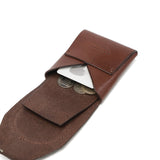 【正規取扱店】 レッドムーン 財布 メンズ レディース 二つ折り REDMOON コンパクト ブランド 本革 札入れ 小さめ コインケース ミニ財布 小銭入れ 日本製 REDMOONロゴパッチ付きミニウォレット RM-R01E