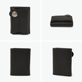 【正規取扱店】 レッドムーン 三つ折り財布 メンズ 革 本革 ブランド REDMOON 財布 レザー コンパクト 三つ折り 小銭入れ おしゃれ カード 大人 男性 無地 軽量 軽い ミニ財布 小さめ 日本製 HR-WMW