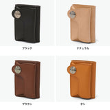 【正規取扱店】 レッドムーン 三つ折り財布 メンズ 革 本革 ブランド REDMOON 財布 レザー コンパクト 三つ折り 小銭入れ おしゃれ カード 大人 男性 無地 軽量 軽い ミニ財布 小さめ 日本製 HR-WMW