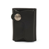【正規取扱店】 レッドムーン 三つ折り財布 メンズ 革 本革 ブランド REDMOON 財布 レザー コンパクト 三つ折り 小銭入れ おしゃれ カード 大人 男性 無地 軽量 軽い ミニ財布 小さめ 日本製 HR-WMW