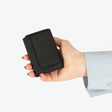 REN 三つ折り財布 レディース 革 ブランド かわいい レン 財布 本革 牛革 レザー コンパクト ミニ 小さい 小さめ ボックス型 小銭入れ 三つ折り シンプル おしゃれ 日本製 #51 PHILIP ミニウォレット 3-51-10100