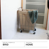 ブリッド ランドリーバスケット キャスター付き BRID ランドリー バスケット ランドリースクエアバスケット キャスター 大容量 ワイヤー スチール 洗濯物 WIRE ARTS & PRO.laundry SQUARE BASKET WITH CASTER 45L 003073