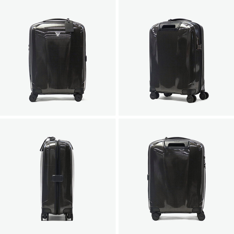 ロンカート スーツケース Sサイズ 機内持ち込み RONCATO キャリーケース メンズ レディース 1泊 2泊 出張 旅行 ビジネス 大人 TSロック ジッパー おしゃれ イタリア製 軽量 軽い ダブルホイール WE ARE 37L 5953