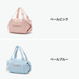 Repetto Boston Bag Women's Small Brand Repetto Bag Lightweight Fashionable Cute Cute Casual Compact Mini Mini Boston Duffel Bag Cotton Logo One Point Ribbon Women