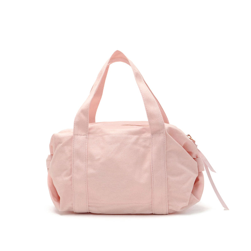 Repetto Boston Bag Women's Small Brand Repetto Bag Lightweight Fashionable Cute Cute Casual Compact Mini Mini Boston Duffel Bag Cotton Logo One Point Ribbon Women