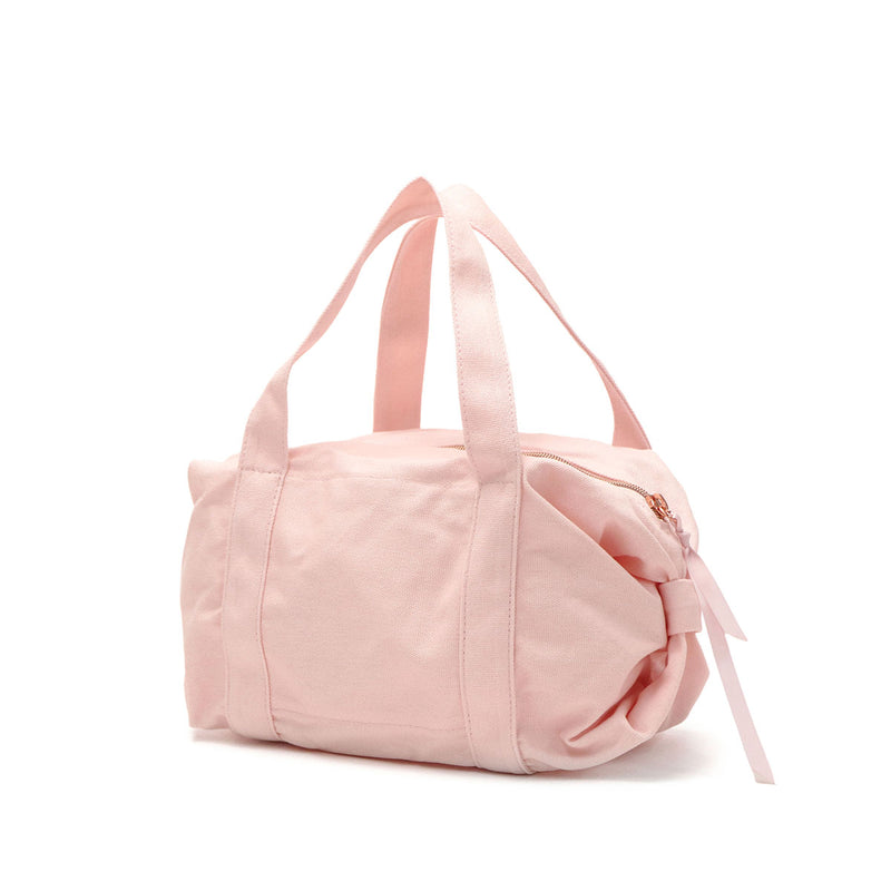 Repetto Boston Bag Women's Small Brand Repetto Bag Lightweight Fashionable Cute Cute Casual Compact Mini Mini Boston Duffel Bag Cotton Logo One Point Ribbon Women