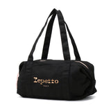 レペット ボストンバッグ レディース Repetto バッグ 小さめ ブランド 軽量 おしゃれ 可愛い かわいい カジュアル コンパクト ミニダッフル ミニボストン コットン ロゴ ワンポイント リボン B5 ダッフルバッグ Mサイズ