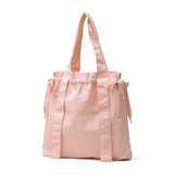 レペット トートバッグ レディース 大きめ キャンバス Repetto バッグ 布 サブバッグ ブランド 軽量 おしゃれ 可愛い かわいい カジュアル コットン ロゴ ワンポイント 巾着 リボン トート 女性 キャンバス生地 肩掛け B4