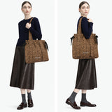 レペット トートバッグ レディース 大きめ Repetto バッグ 布 サブバッグ ブランド 軽量 おしゃれ 可愛い かわいい カジュアル コットン ロゴ ワンポイント 巾着 リボン トート 女性 レオパード柄 ヒョウ柄 肩掛け B4
