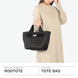 Rootte Tote Bag妇女品牌dootote轻巧的成人小型迷你休闲简单简单可爱的手持式每日手提袋自支撑水驱虫A5没什么特别的sn.deli.n_special-a 1043