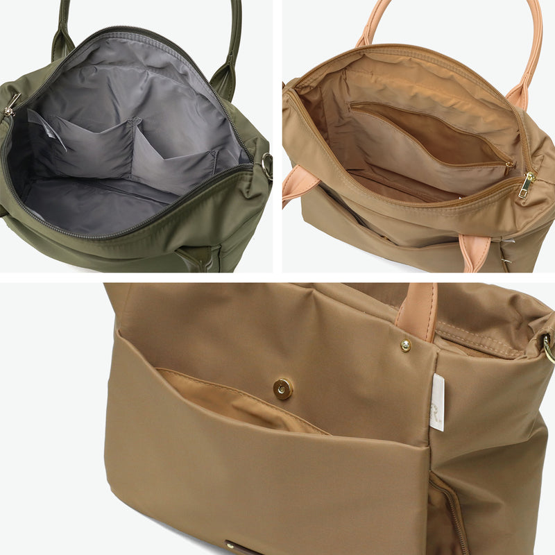 ルートート トートバッグ レディース ファスナー付き ROOTOTE バッグ 軽量 軽い 大人 シンプル 斜めがけ ショルダートート カジュアル ビジネス 通勤 撥水 2WAY A4 LT.アーキャトルワイド.アンサンブル-A 1067