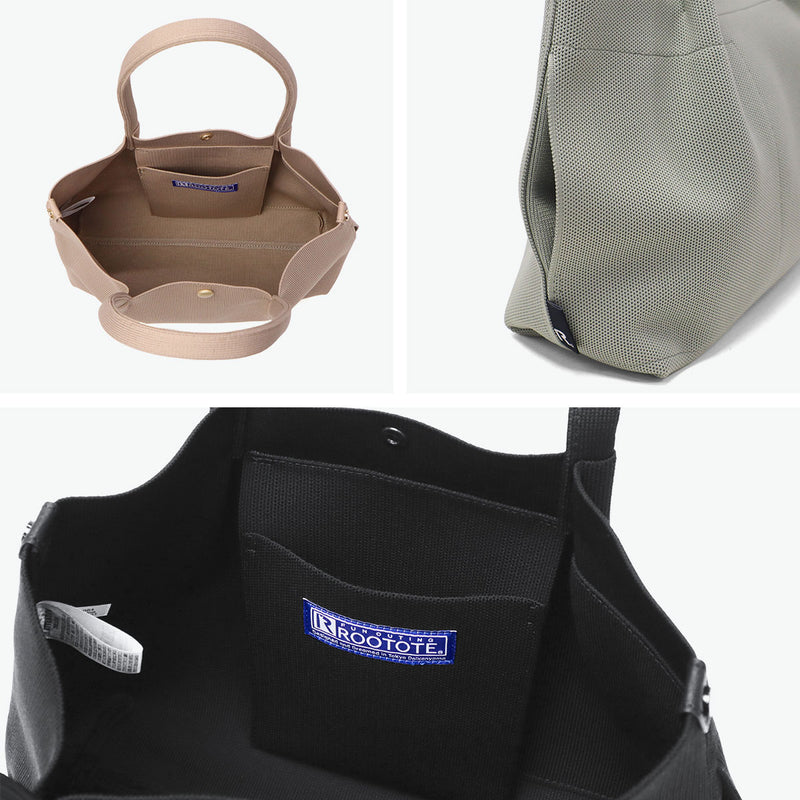 ルートート トートバッグ レディース ROOTOTE バッグ ニット 軽量 軽い ブランド 大人 シンプル 自立 コンパクト ウォッシャブル 手洗い カジュアル かわいい 横型 デリ B5 LT.デリ.ルフル-B 1074