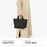 ルートート トートバッグ レディース ファスナー付き 軽量 軽い トート バッグ ROOTOTE ブランド ジップ ファスナー おしゃれ かわいい シンプル 無地 撥水 B5 SN.デリ.ライトウォーターリペレント-G 1037