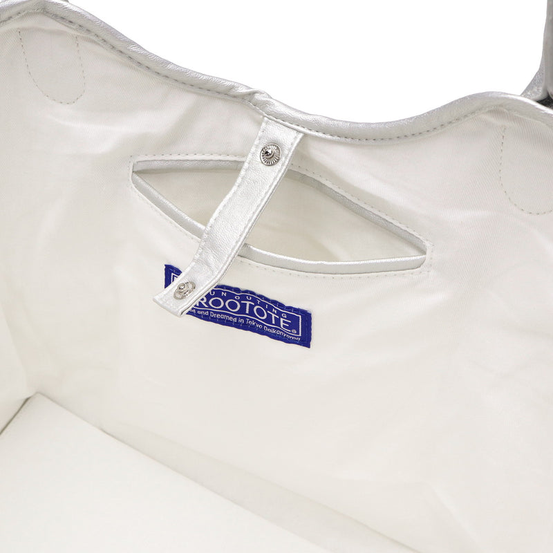 ルートート トートバッグ レディース A4 ROOTOTE トート バッグ 軽量 ブランド 肩掛け 軽い 通勤 ビジネス オフィス 通勤バッグ 合皮 シンプル 無地 おしゃれ 上品 ハビチェル 女性 SC.ハビチェル.シームリー-A 3638