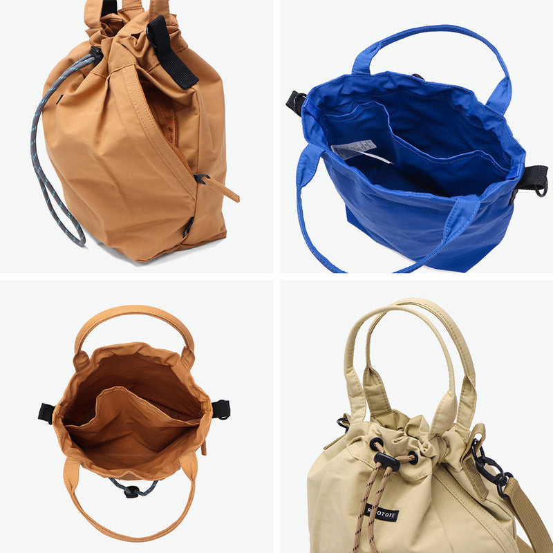 ルートート ショルダーバッグ レディース メンズ ブランド 軽量 ROOTOTE 小さめ 斜めがけ 大人 サコッシュ 2WAY ショルダー バッグ 軽い ミニショルダーバッグ ミニ 撥水 斜め掛け 巾着 SC.サコッシュ.ドローストリング-A 3649