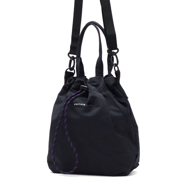 ルートート ショルダーバッグ レディース メンズ ブランド 軽量 ROOTOTE 小さめ 斜めがけ 大人 サコッシュ 2WAY ショルダー バッグ 軽い ミニショルダーバッグ ミニ 撥水 斜め掛け 巾着 SC.サコッシュ.ドローストリング-A 3649