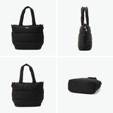 ルートート トートバッグ レディース 大きめ ファスナー付き ROOTOTE A4 軽量 通勤 カジュアル ブランド かわいい 旅行 軽い 通学 横型 ダウン トート 肩掛け FEATHER ROO FE.ミディアム.モデレート-A 3682