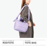 ルートート トートバッグ レディース ファスナー付き 小さめ ROOTOTE トート バッグ 軽量 ブランド コンパクト 斜めがけ ショルダー かわいい 2WAY B5 フェザールー FEATHER ROO FE.デリ.カラーポップ-A 3686