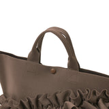 ルートート トートバッグ レディース かわいい ROOTOTE ブランド 小さめ ニット フリル 自立 シンプル 上品 軽量 軽い 横型 手洗い可能 ウォッシャブル 大人 おしゃれ B5 ルフル EU.デリ.ルフルラッフル-B 3715