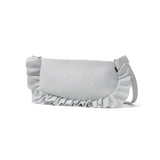 ルート―ト ショルダーバッグ レディース かわいい ROOTOTE ブランド 斜め掛け ニット フリル 自立 シンプル 上品 軽い 長さ調節可能 手洗い可能 ウォッシャブル 大人 おしゃれ ルフル EU.ベビールー.ルフルラッフル-B 3716