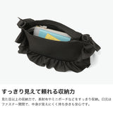 ルート―ト ショルダーバッグ レディース かわいい ROOTOTE ブランド 斜め掛け ニット フリル 自立 シンプル 上品 軽い 長さ調節可能 手洗い可能 ウォッシャブル 大人 おしゃれ ルフル EU.ベビールー.ルフルラッフル-B 3716