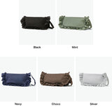 ルート―ト ショルダーバッグ レディース かわいい ROOTOTE ブランド 斜め掛け ニット フリル 自立 シンプル 上品 軽い 長さ調節可能 手洗い可能 ウォッシャブル 大人 おしゃれ ルフル EU.ベビールー.ルフルラッフル-B 3716